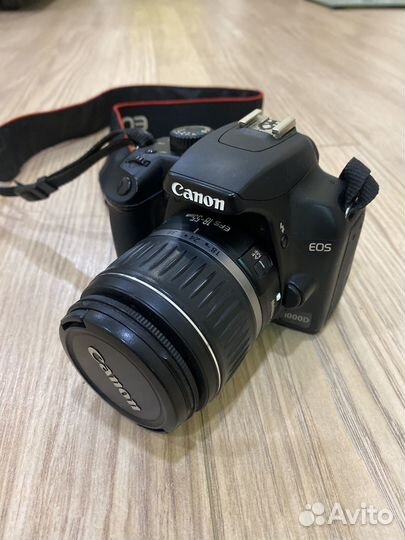Зеркальный фотоаппарат canon 1000D с допами