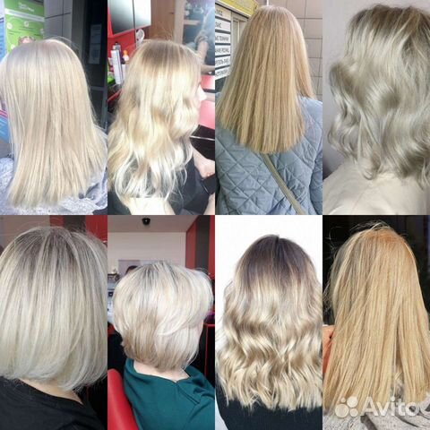 Сложное окрашивание волос, парикмахер