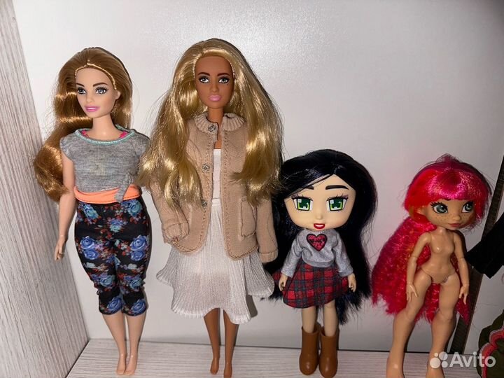 Куклы барби, набор из 5шт