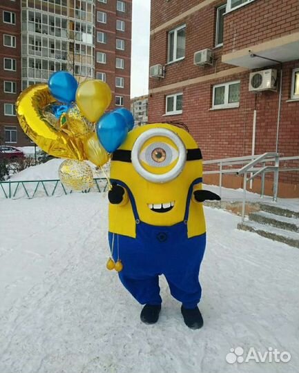 Поздравление ростовой куклой