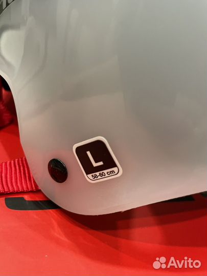 Шлем Pro-tec bucly translucent white L