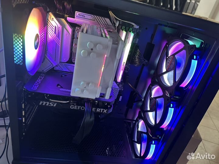 Мощный пк RTX 3070/i5 12400f/32gb/ssd 2tb+монитор