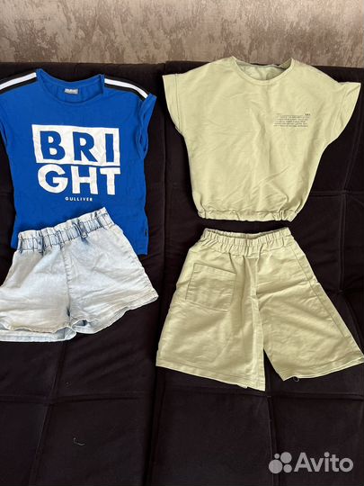 Огромный пакет вещей на девочку 140-146