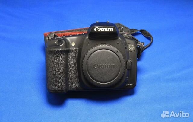 Зеркальный цифровой фотоаппарат Canon EOS 20D купить в Москве ...