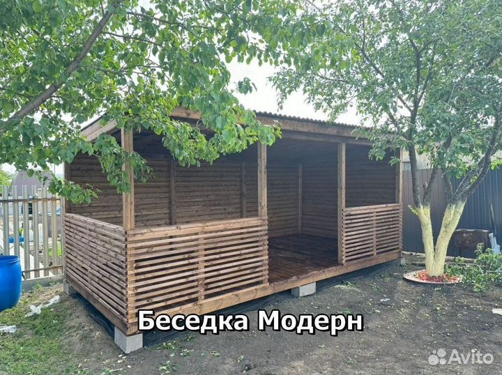 Беседки. Привезём и установим за 1 день