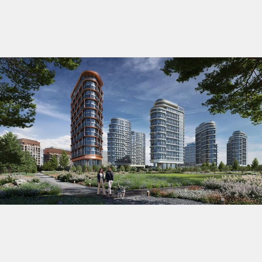 2-к. квартира, 87 м², 18/19 эт.