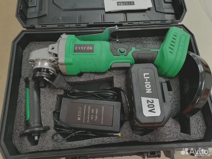 Угловая шлифмашина Zitrek AG 20 Pro