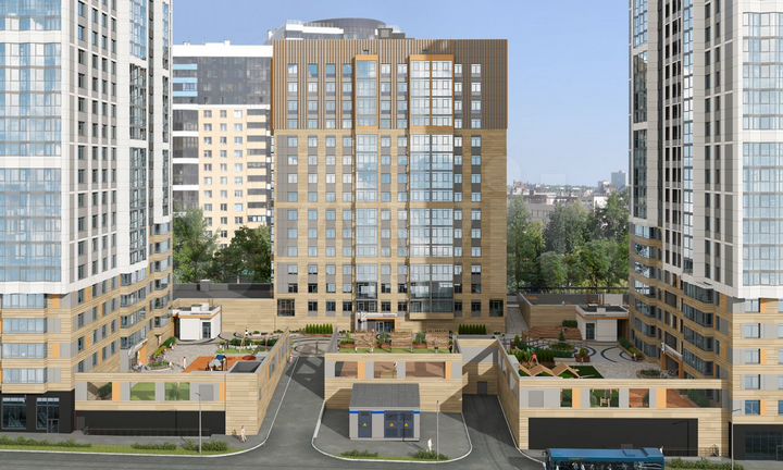 3-к. квартира, 78,8 м², 7/15 эт.