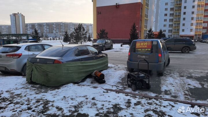 Выездной грузовой и легковой шиномонтаж
