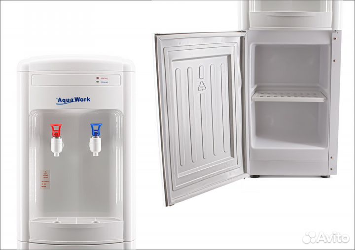 Напольный кулер для воды Aqua Work J16-LD наг/хол