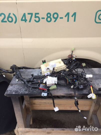 Hyundai solaris проводка салона