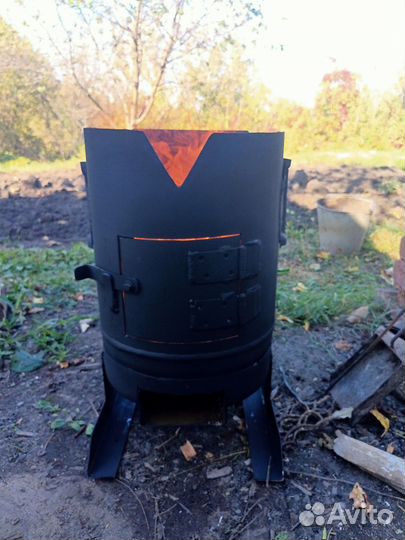 Печь под казан