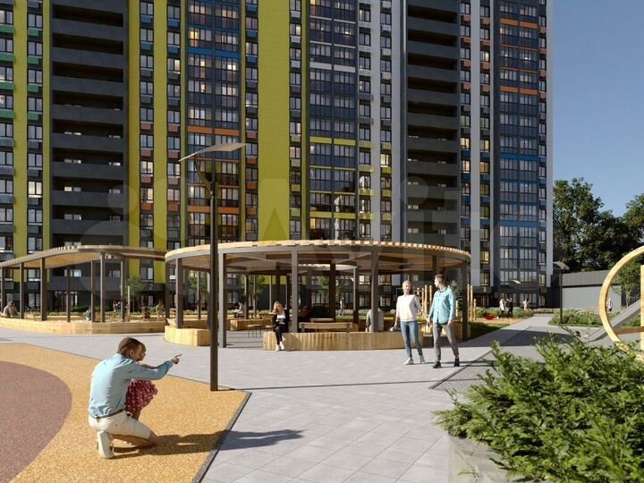 2-к. квартира, 54,8 м², 13/16 эт.