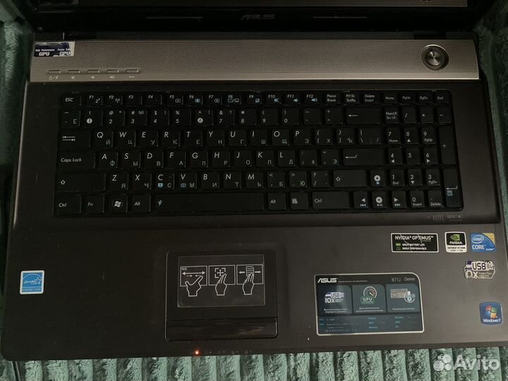 Ноутбук asus N71J