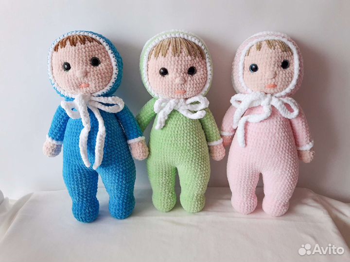 Вязаная куколка
