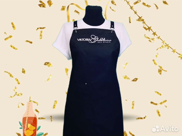 Фартук с логотипом для мастеров