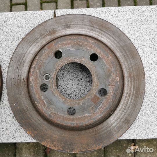 Тормозные диски mercedes w212 задние