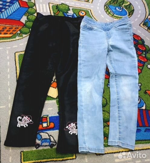 Джинсы для девочки gloria jeans 110
