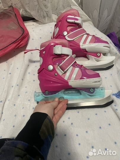 Коньки детские раздвижные 30 33
