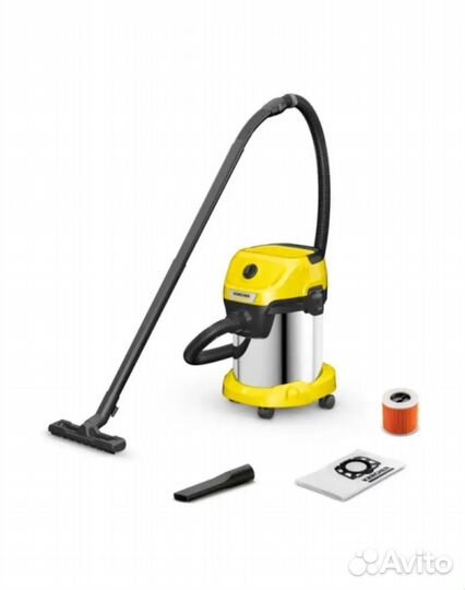 Новый Karcher WD 3 S V-17/4/20 1.628-135.0