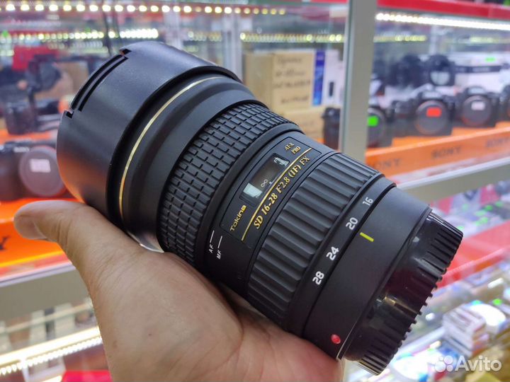 Tokina AT-X 16-28mm f/2.8 Pro FX для Canon EF б.у