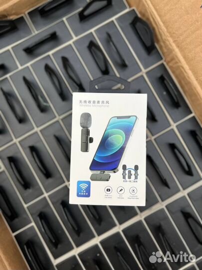 Беспроводной петличный микрофон