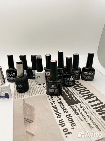 Гель лак для ногтей бу