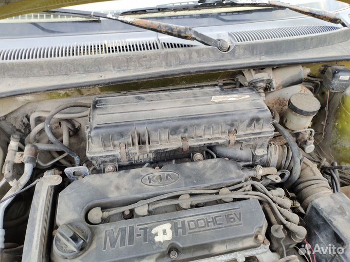 Корпус воздушного фильтра kia rio 1