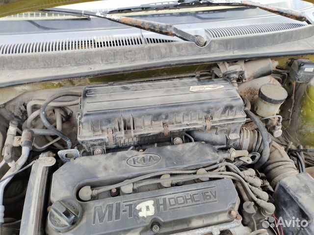 Корпус воздушного фильтра kia rio 1