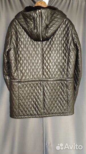 Кожаная парка Billionaire 52-54 оригинал