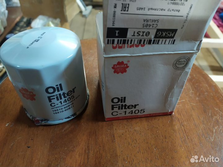 Масляный фильтр sacura c-1405