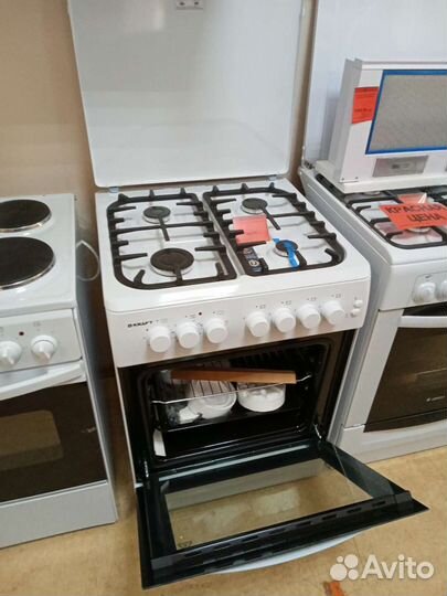 Плита газо-электрическая Kraft kf-fsk 6405 aewi но