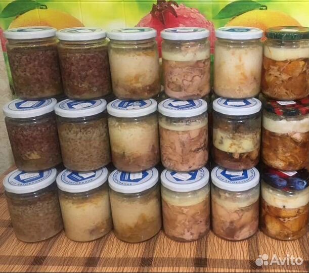 Тушёнка,каши,супы,завтрак туриста