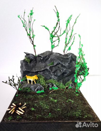 Диорама. С машиной на выбор