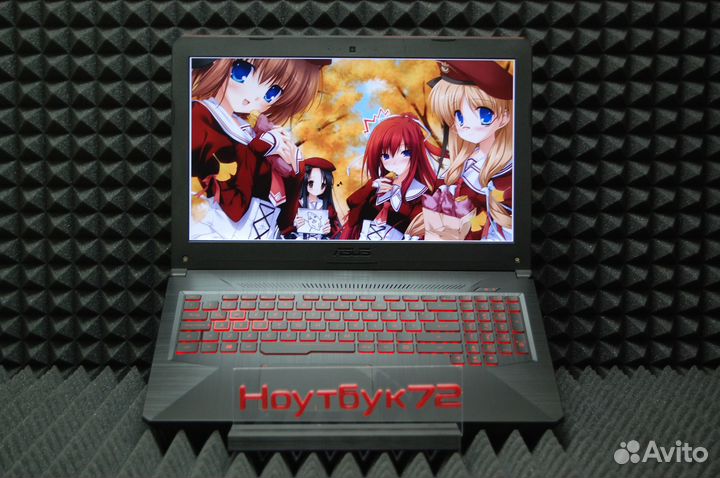 Ноутбук asus TUF gaming FX504GE-FX80GE