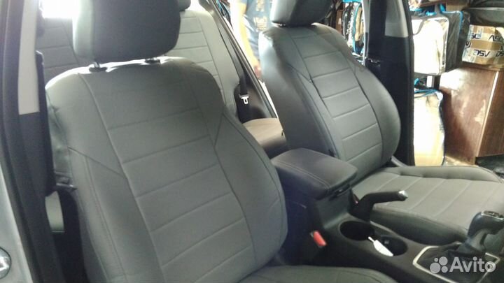 Авточехлы Киа Спортейдж с 15 г.в. светлосерые