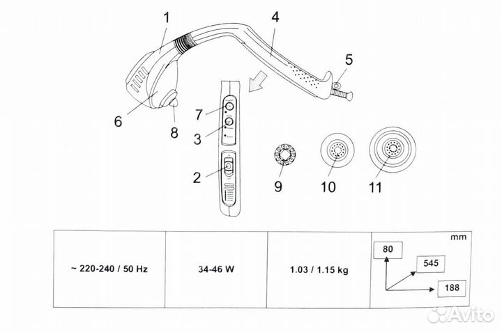 Вибромассажер Scarlett