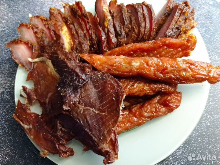 Мясные чипсы. Джерки. Подарочные наборы