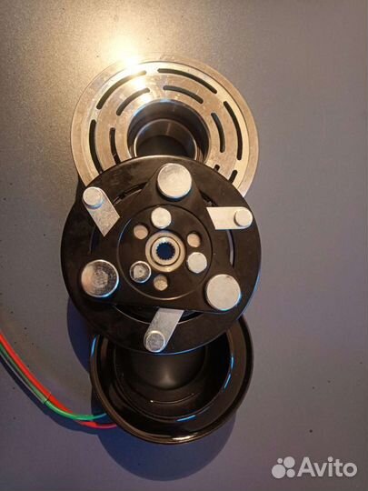 Муфта шкив кондиционера Honda civic