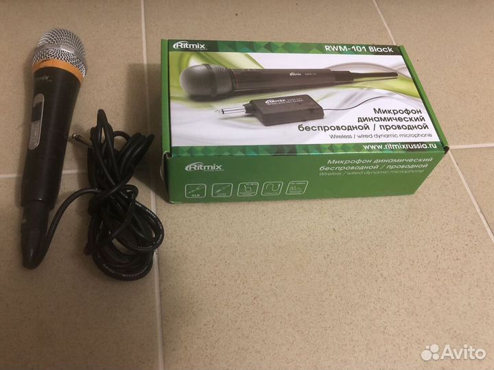 Микрофон универсальный Ritmix RWM-101