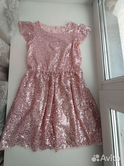Нарядное платье h&m p. 140