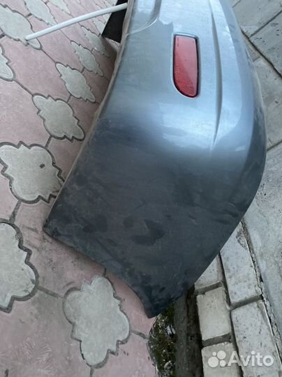 Задний бампер priora 1 хэтчбек