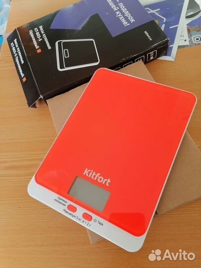 Весы кухонные новые Kitfort