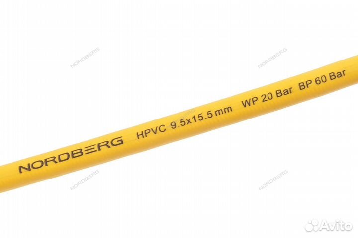 Шланг воздушный на катушке гибридный 15+1М HR1015h