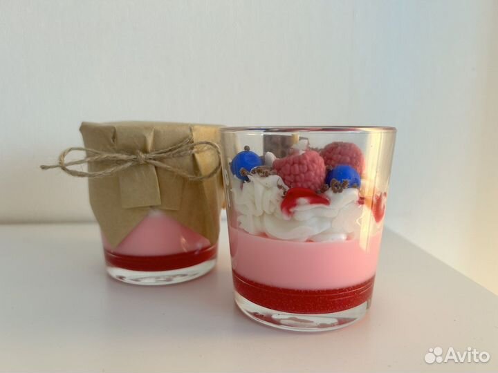 Ароматизированные свечи с посланием