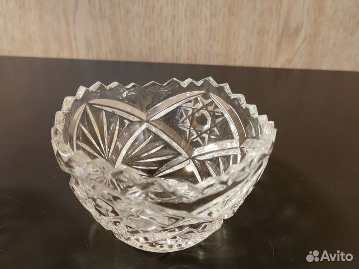 Хрустальные вазочки СССР