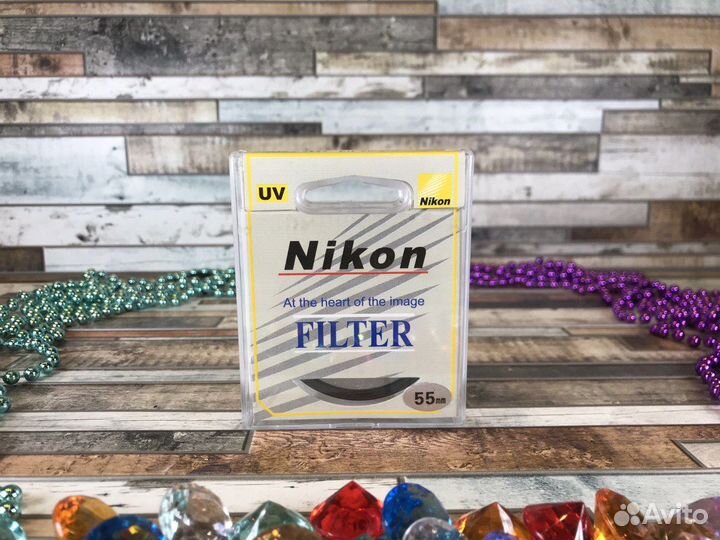 Защитный фильтр Nikon 55mm UV Новый (A392)