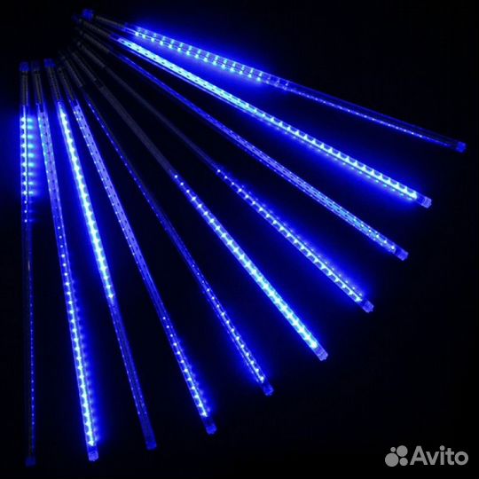 Гирлянда Бахрома для фасадов уличная (6-12-20 м.)