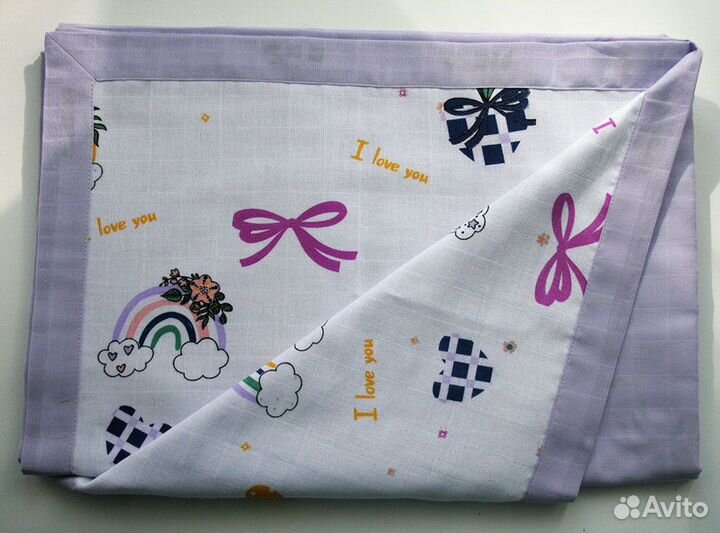 Плед из муслина 122х90 см