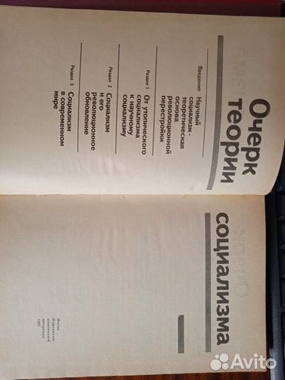 Букинистика. Книга: Очерк теории социализма